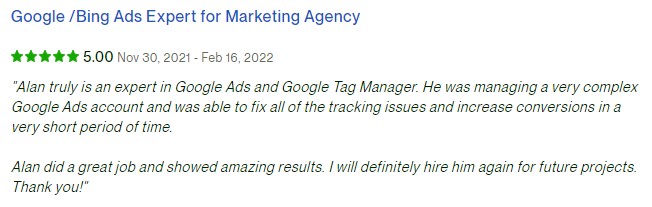 Google Bing Ads Expert Marketing Agency